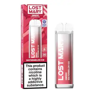 Watermelon Ice Lost Mary QM600 Disposable Vape 